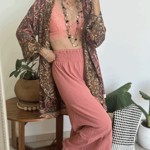 Pantalón Aura Salmon